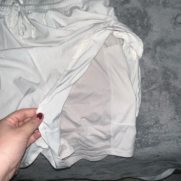 Fabletics White Athletic Shorts - Picture 5 of 9